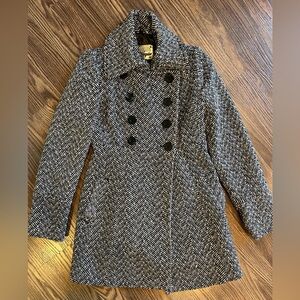 Guess Double Breasted Pea Coat